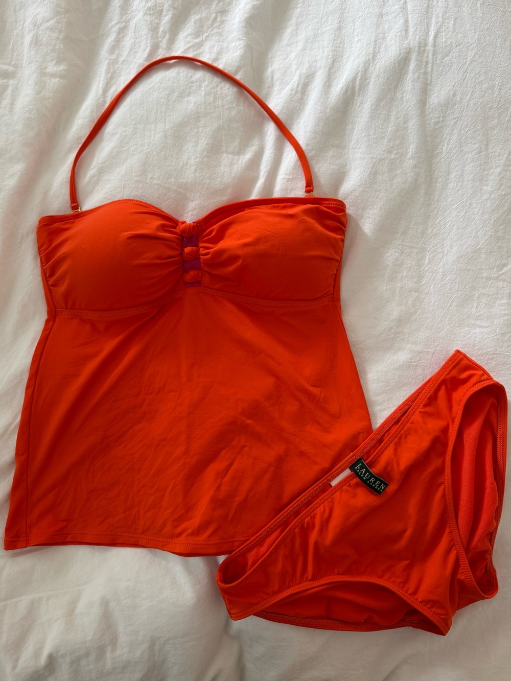 Lauren Ralph Lauren Halter Style Bikini/Tankini